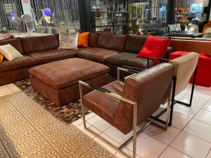 Nr. 81 I Angebot SALE % / Het Anker Sessel Bibi / Leder / Ausstellungsware sofort verfügbar